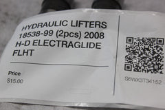 HYDRAULIC LIFTERS 18538-99 (2) 2008 H-D ELECTRAGLIDE FLHT