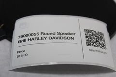 76000055 Round Speaker Grill HARLEY DAVIDSON