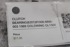 CLUTCH BEARING (6201) 91008-MN5-003 1989 GOLDWING GL1500