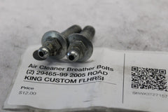 Air Cleaner Breather Bolts (2) 29465-99 2005 ROAD KING CUSTOM FLHRSI