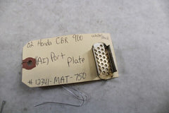 OEM Honda Motorcycle 2002 CBR900 (AI) Port Plate #12341-MAT-750