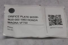 ORIFICE PLATE 90558-MJ0-000 1983 HONDA MAGNA VF750