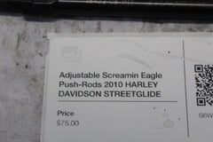 Adjustable Screamin Eagle Push-Rods 2010 HARLEY DAVIDSON STREETGLIDE 18422-08 18