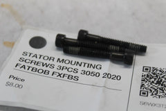 STATOR MOUNTING SCREWS 3PCS 3050 2020 FATBOB FXFBS