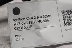 Ignition Coil 2 & 3 30510-KT7-023 1988 HONDA CBR1000F