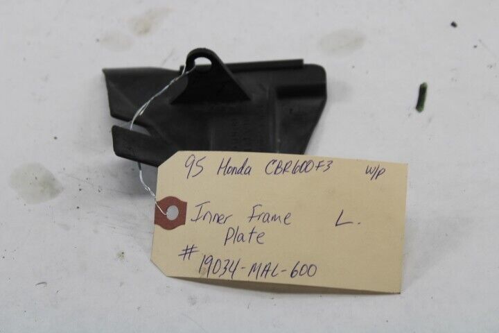 OEM Honda Motorcycle Inner Frame Plate LEFT 19034-MAL-600 1995 CBR600F3