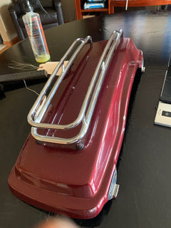 OEM Harley Davidson Saddlebag Lid With Attached Luggage Rack LEFT SIDE 2000-13