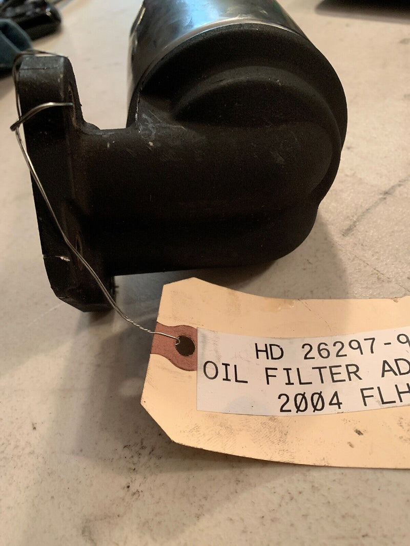 OEM Harley 26297-99 Twin Cam Oil Filter Adapter 2004 Electraglide