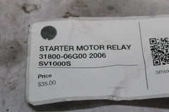 STARTER MOTOR RELAY 31800-06G00 2006 SV1000S