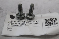 GAS TANK MOUNTING BOLT 2PCS 3634 2005 ROAD KING CUSTOM FLHRSI