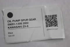 OIL PUMP SPUR GEAR 59051-1308 2002 KAWASAKI ZX-6