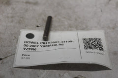 DOWEL PIN 93607-44190-00 2007 YAMAHA R6 YZFR6