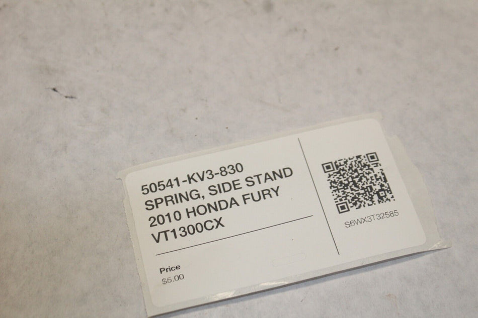 50541-KV3-830 SPRING, SIDE STAND 2010 HONDA FURY VT1300CX