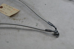 Magnum Shielding 39" Sterling Chromite Dual Front Brakeline 06 Harley Roadglide