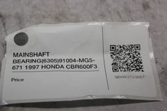 MAINSHAFT BEARING (6305) 91004-MG5-671 1997 HONDA CBR600F3