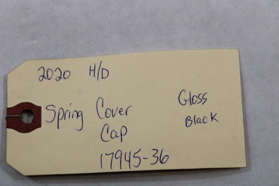 Spring Cover Cap 17945-36 (Gloss Black) Harley Davidson