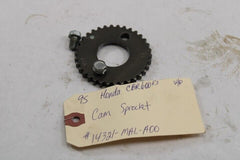 OEM Honda Motorcycle Cam Sprocket #14321-MAL-A00 1995 CBR600F3 White