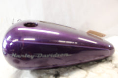 FUEL TANK CONCORD PURPLE W/ VIOLET & BURGANDY STRIPE 62082-00 2001 FXSTD