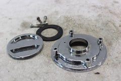 AFTERMARKET CHROME TWIST GAS CAP ASSY W/ BOLTS 2002 SUZUKI HAYABUSA GSX1300R