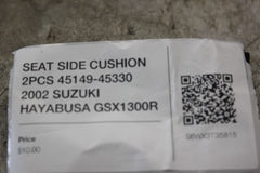SEAT SIDE CUSHION 2PCS 45149-45330 2002 SUZUKI HAYABUSA GSX1300R