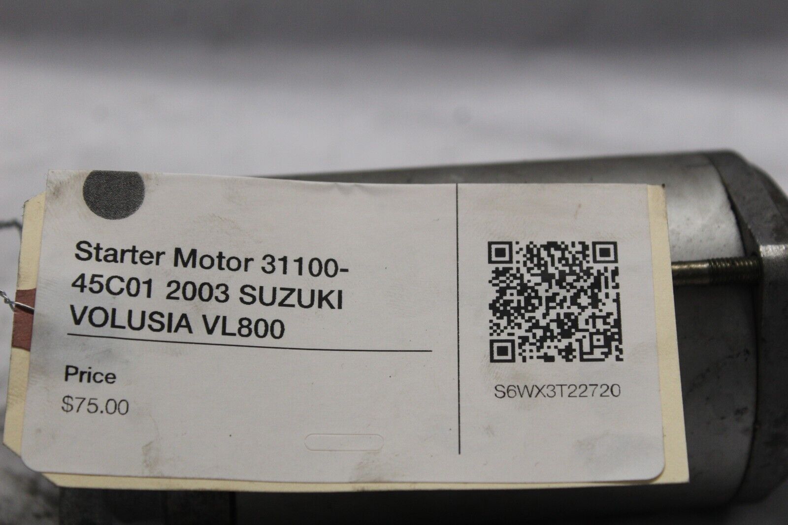192845c01 Starter Motor 31100-45C01 2003 SUZUKI VOLUSIA VL800 – Midwest Moto Parts