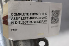 COMPLETE FRONT FORK ASSY LEFT 46495-00 2000 H-D ELECTRAGLIDE FLHT