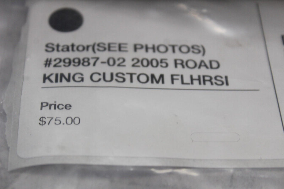 Stator (SEE PHOTOS) #29987-02 2005 ROAD KING CUSTOM FLHRSI