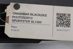 ENGINE GUARD CRASHBAR BLACK (SEE PHOTOS) 2012 SPORTSTER XL1200