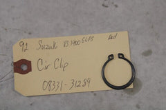 CirClip 08331-31289 1992 Suzuki Intruder VS1400