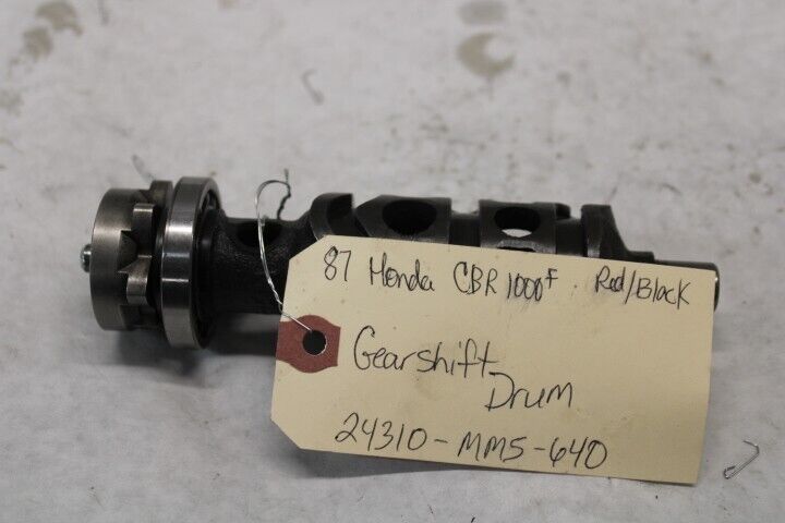 Gearshift Drum 24310-MM5-640 1987 Honda CBR1000F Hurricane