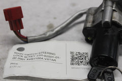 MAIN SWITCH STEERING LOCK W/KEY 4TR-82501-01-00 2001 XVS1100A VSTAR CLASSIC