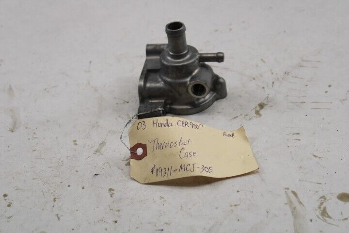 OEM Honda Motorcycle Thermostat Case 19311-MCJ-305 2003 CBR900RR Black Red