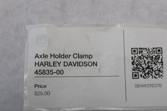 Axle Holder Clamp HARLEY DAVIDSON 45835-00