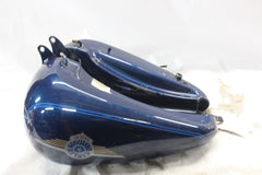 62178-00ZX FUEL TANK (SINISTER BLUE PEARL W/ BLUE STRIPE) HARLEY DAVIDSON