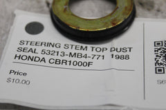 STEERING STEM TOP DUST SEAL 53213-MB4-771  1988 HONDA CBR1000F