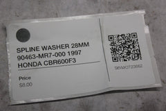 SPLINE WASHER 28MM 90463-MR7-000 1997 HONDA CBR600F3