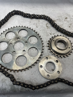 PBI SPROCKET 2073S-50T CHAIN CONVERSION PARTS 302-25T HARLEY DAVIDSON