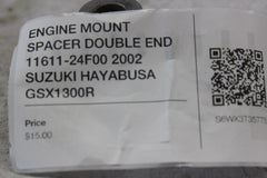 ENGINE MOUNT SPACER DOUBLE END 11611-24F00 2002 SUZUKI HAYABUSA GSX1300R
