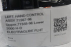 LEFT HAND CONTROL ASSY 71567-96 Upper,71558-96 Lower 2000 H-D ELECTRAGLIDE FLHT
