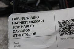 FAIRING WIRING HARNESS 69200121 2018 HARLEY DAVIDSON STREETGLIDE