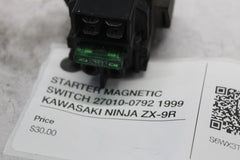 STARTER MAGNETIC SWITCH 27010-0792 1999 KAWASAKI NINJA ZX-9R