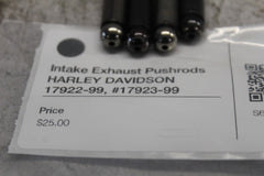 Intake Exhaust Pushrods HARLEY DAVIDSON 17922-99, #17923-99