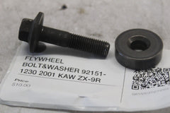 FLYWHEEL BOLT & WASHER 92151-1230 2001 KAW ZX-9R