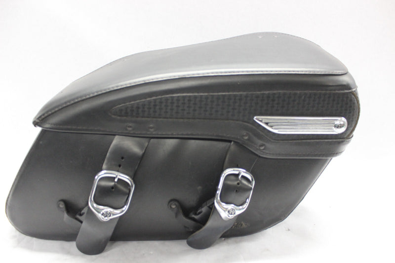 91138-09 LEATHER SADDLEBAG BASKET WEAVE RIGHT HARLEY DAVIDSON