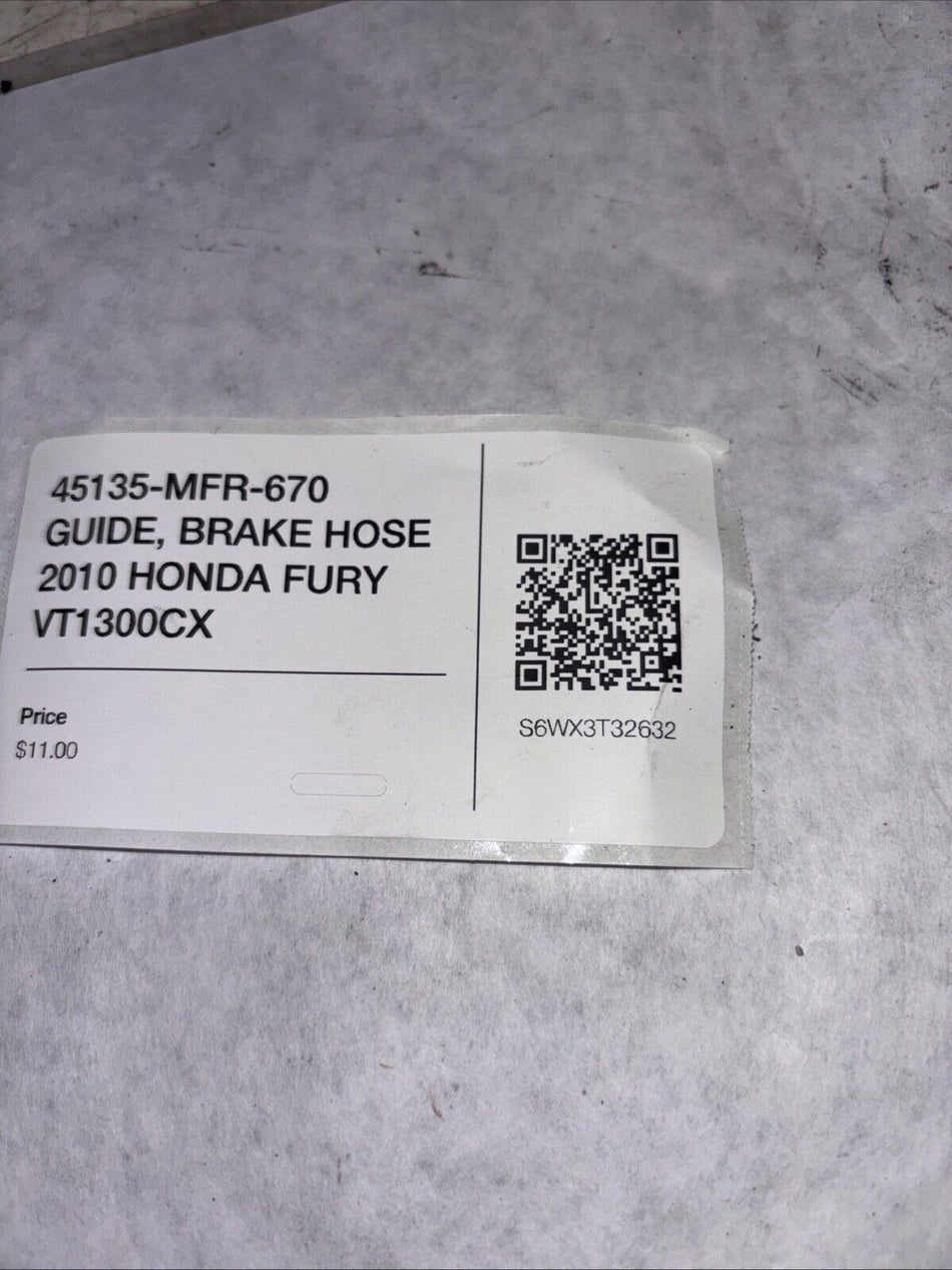 45135-MFR-670 GUIDE, BRAKE HOSE 2010 HONDA FURY VT1300CX