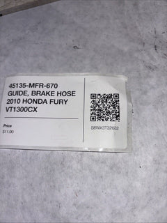 45135-MFR-670 GUIDE, BRAKE HOSE 2010 HONDA FURY VT1300CX