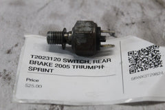 T2023120 SWITCH, REAR BRAKE 2005 TRIUMPH SPRINT