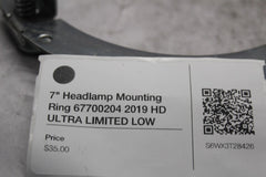 7" Headlamp Mounting Ring 67700204 2019 HD ULTRA LIMITED LOW