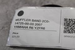 MUFFLER BAND 2C0-14725-00-00 2007 YAMAHA R6 YZFR6