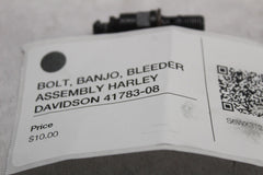 BOLT, BANJO, BLEEDER ASSEMBLY HARLEY DAVIDSON 41783-08